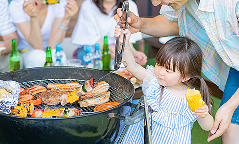 家族・ファミリーでBBQ