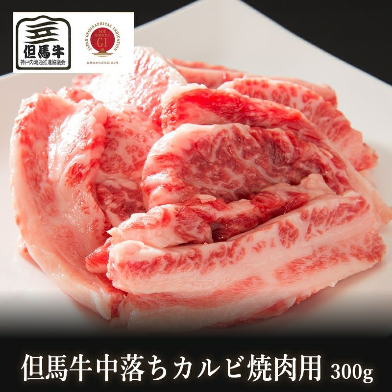 秋のアウトドア焼肉特集☆10％割引】【但馬牛】中落ちカルビ焼肉用300g | 但馬牛・三田和牛の専門店・ミート・マイチク