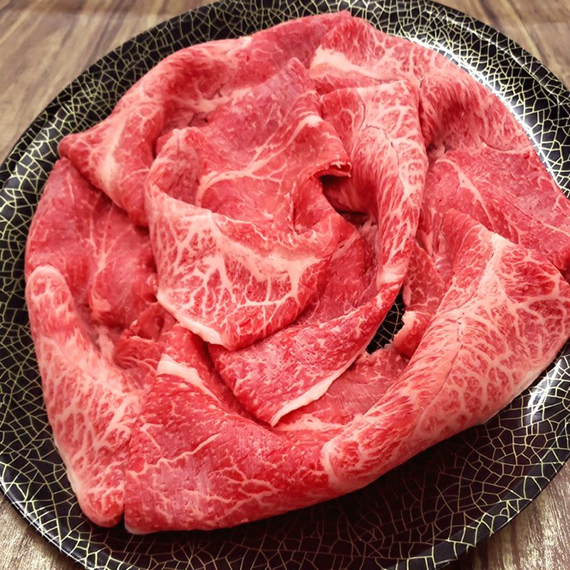 お買い得 45 割引 黒毛和牛 ミスジ肩肉すき焼き しゃぶしゃぶ用600g 送料無料 但馬牛 三田和牛の専門店 ミート マイチク